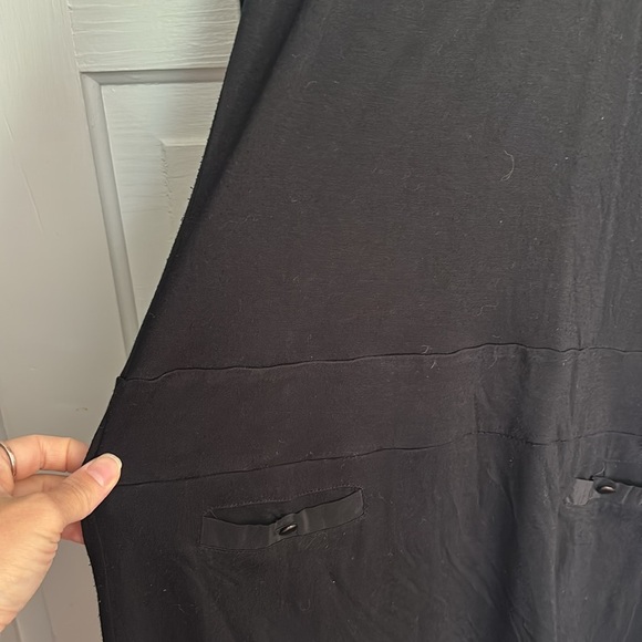 Reiss Black Long Sleeve Midi Dress - Picture 8 of 8